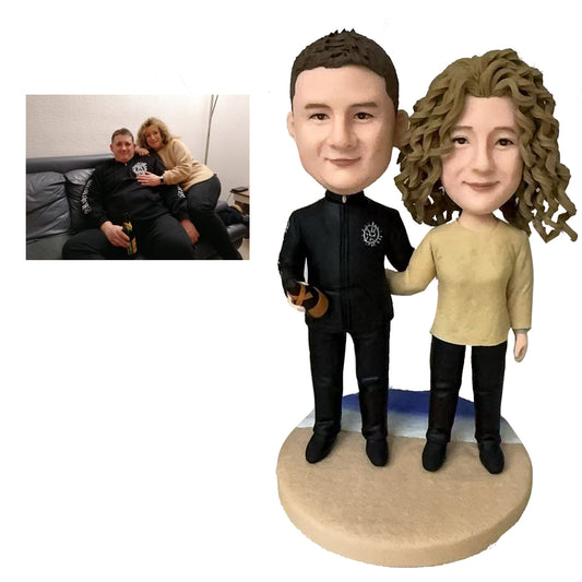 Custom Bobbleheads- Personalized Couple Figurine Handmade