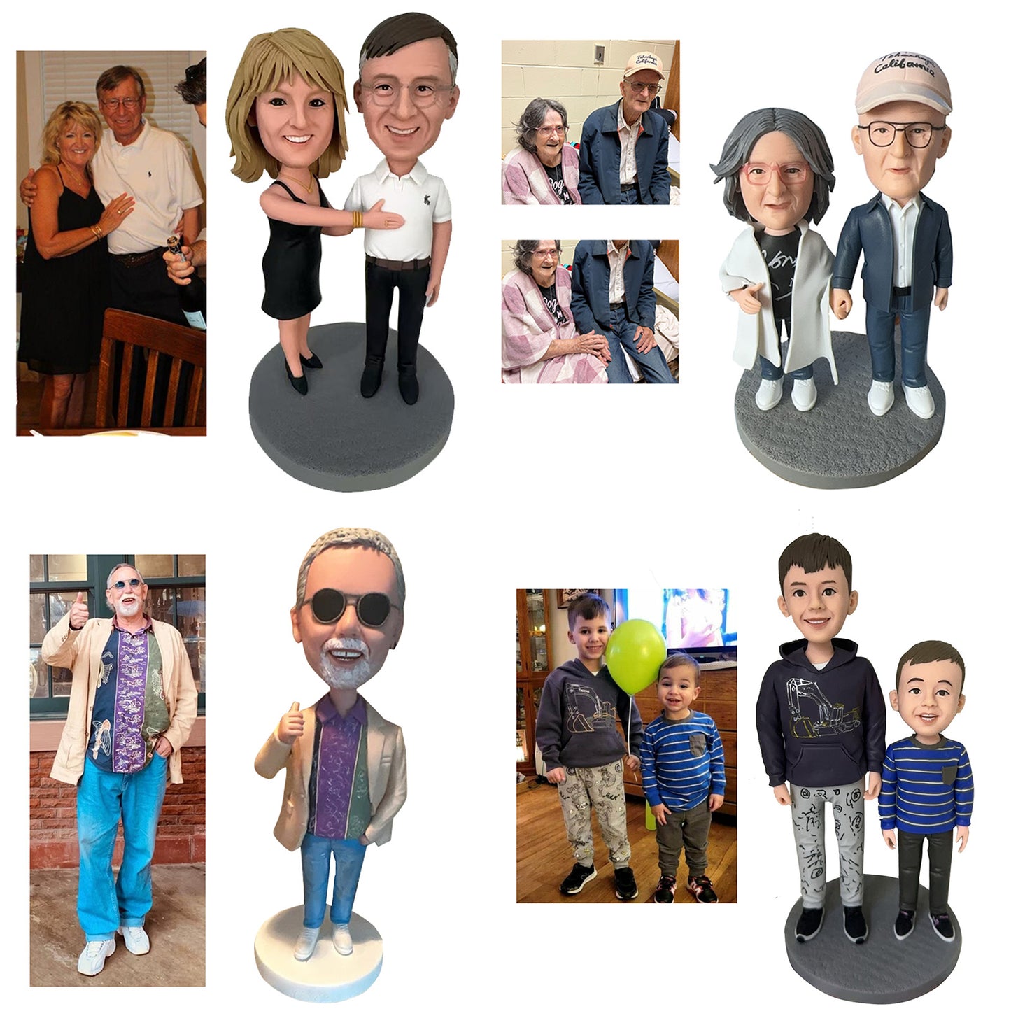 Bobble-Heads Figurine Customized Doll Fisherman