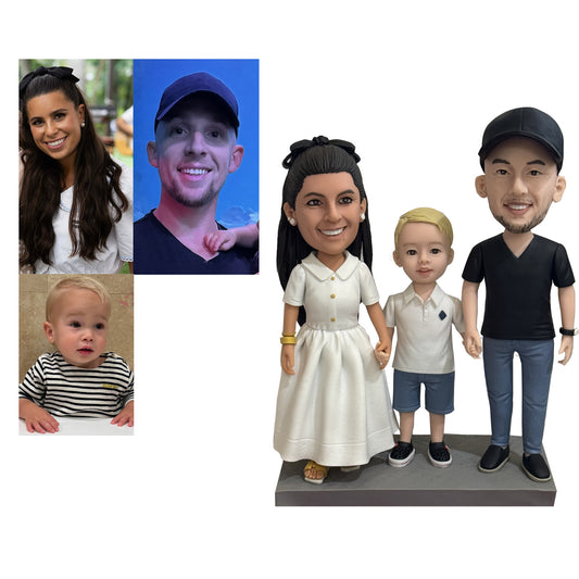 Custom Bobblehead Families from Your photos