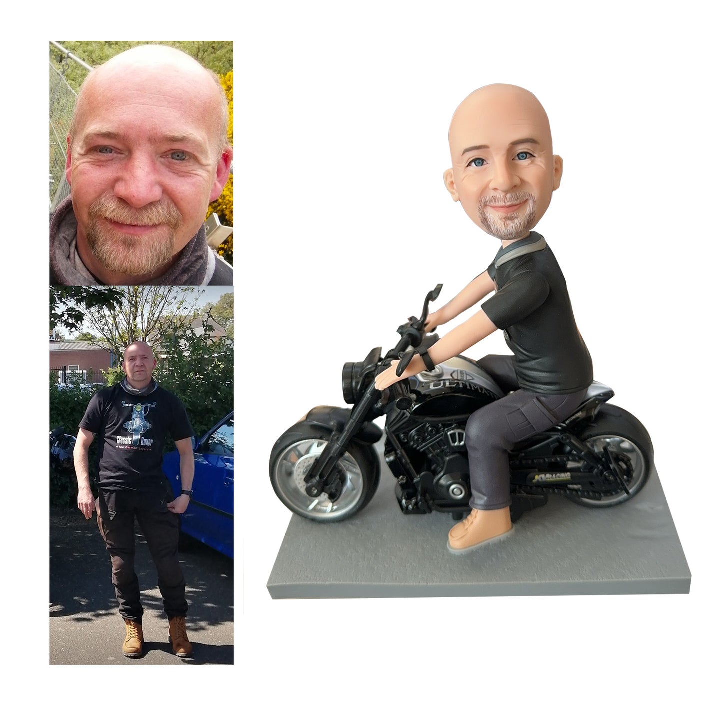 Custom Bobblehead Personlized from your photos for Golfers