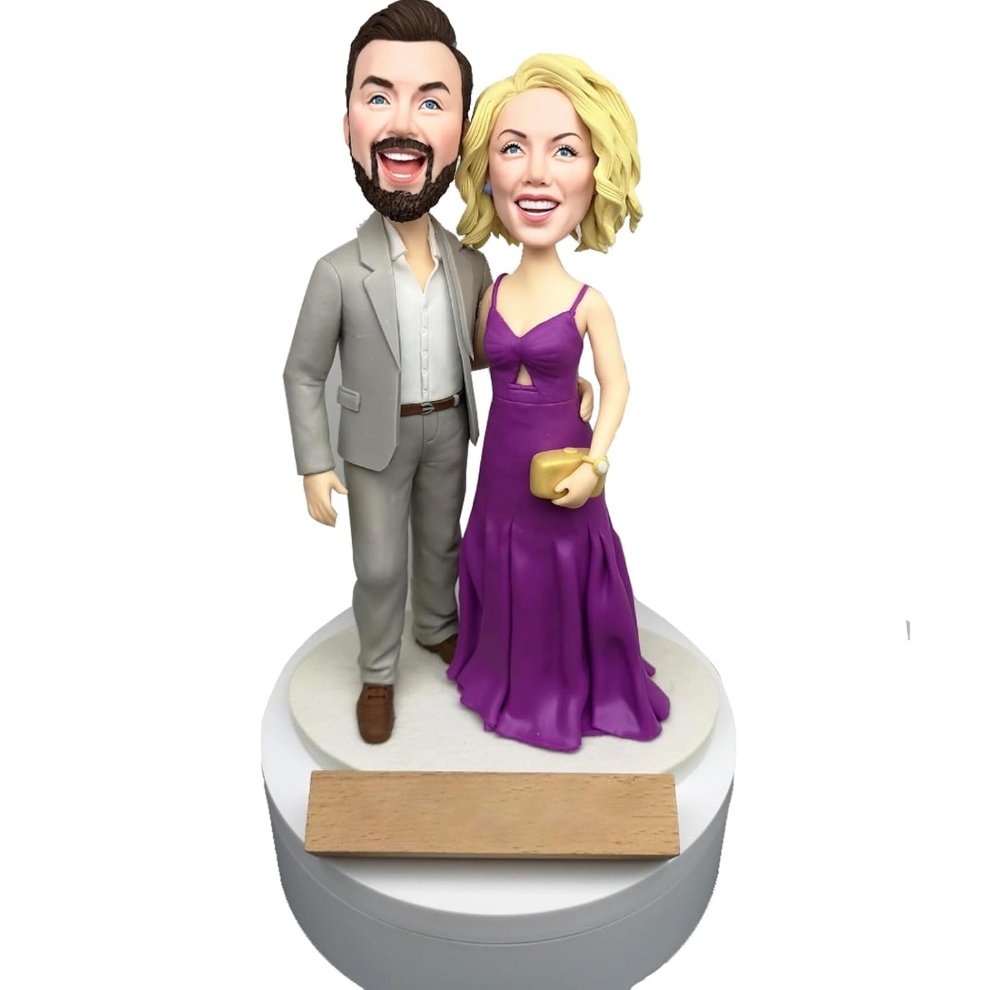 Custom Bobbleheads Couples, Personalized Wedding Gifts for Couple