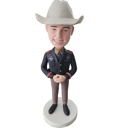 Custom Bobblehead Police Custom Bobblehead base on your photo Doll