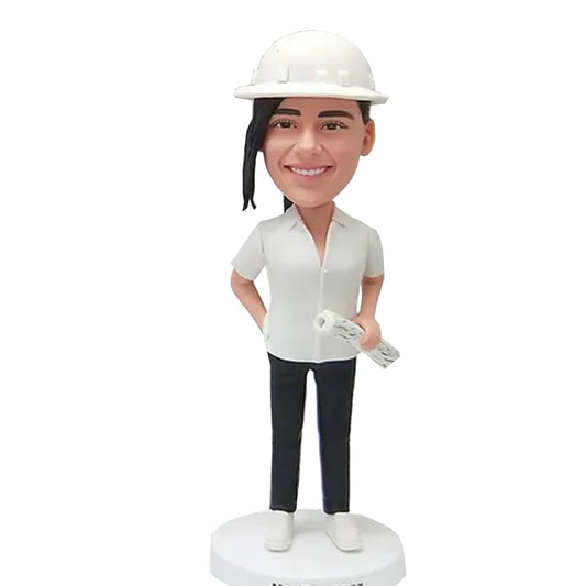 BobbleHeads Figurine Customized Doll,Women Engineers Doll