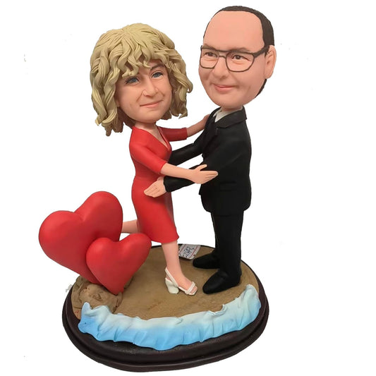 Custom Bobbleheads Couples, Personalized Wedding Gifts for Couple, Wedding for Couple