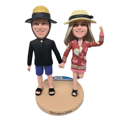 Custom Bobbleheads Couples, Personalized Wedding Gifts for Couple