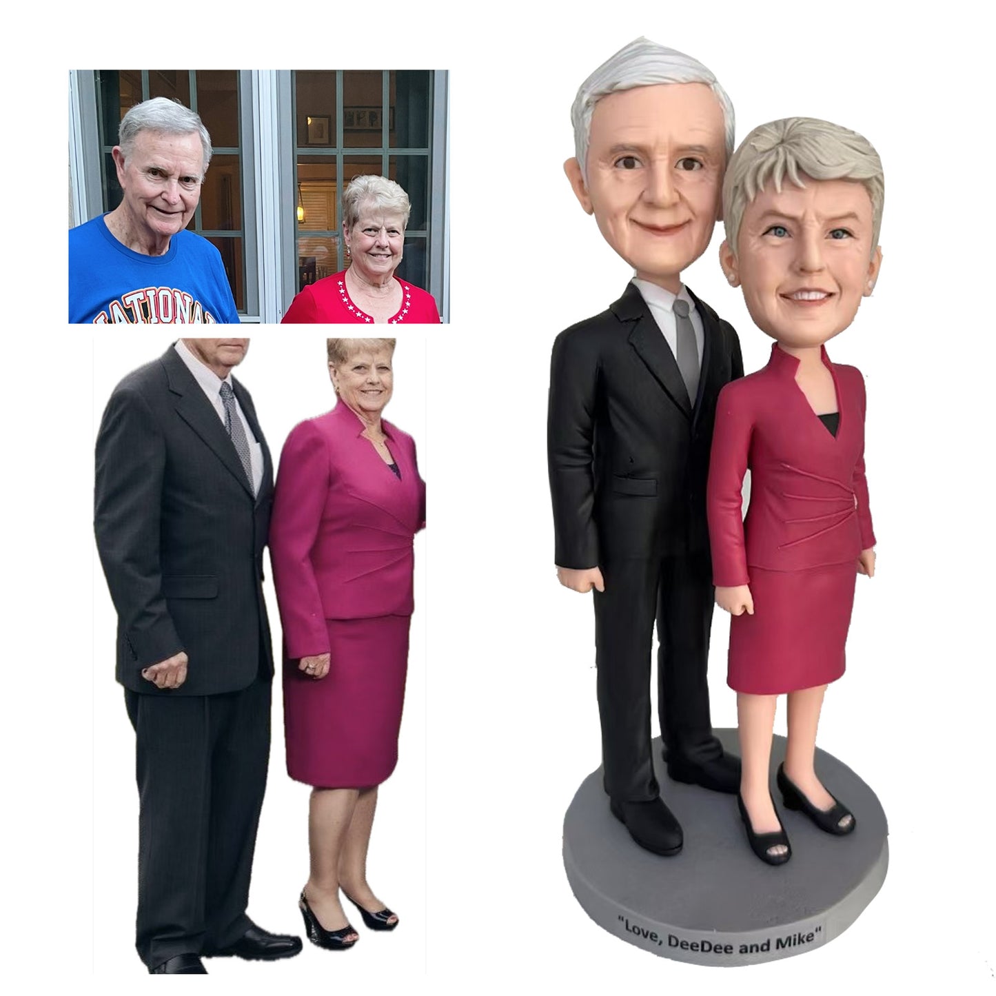 Custom Bobbleheads Couples, Personalized Wedding /Valentine's Day