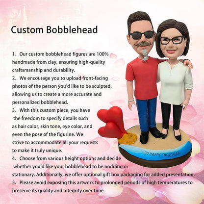 Custom Bobbleheads Couples, Personalized Wedding /Valentine's Day