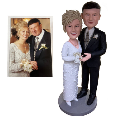 Custom Couple Bobblehead Figures Personalized from Picture