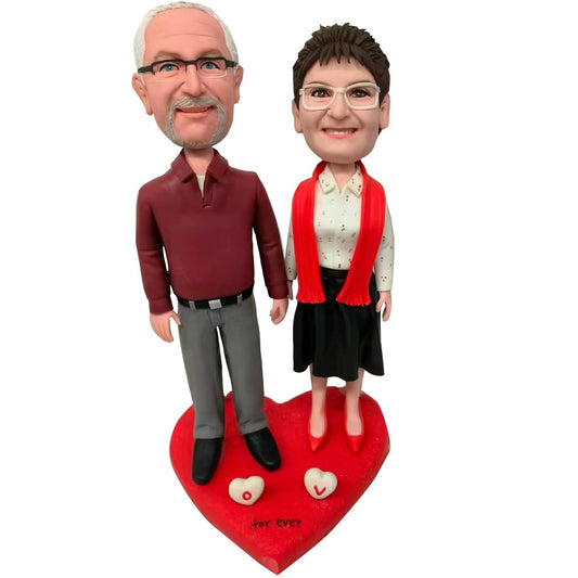 Custom Bobbleheads Couples for Wedding Valentine's Day