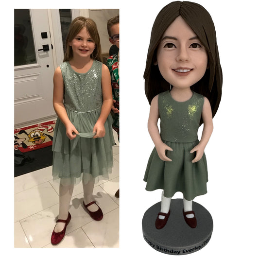 Custom Bobblehead Kids,Custom Personalized Unique Handmade